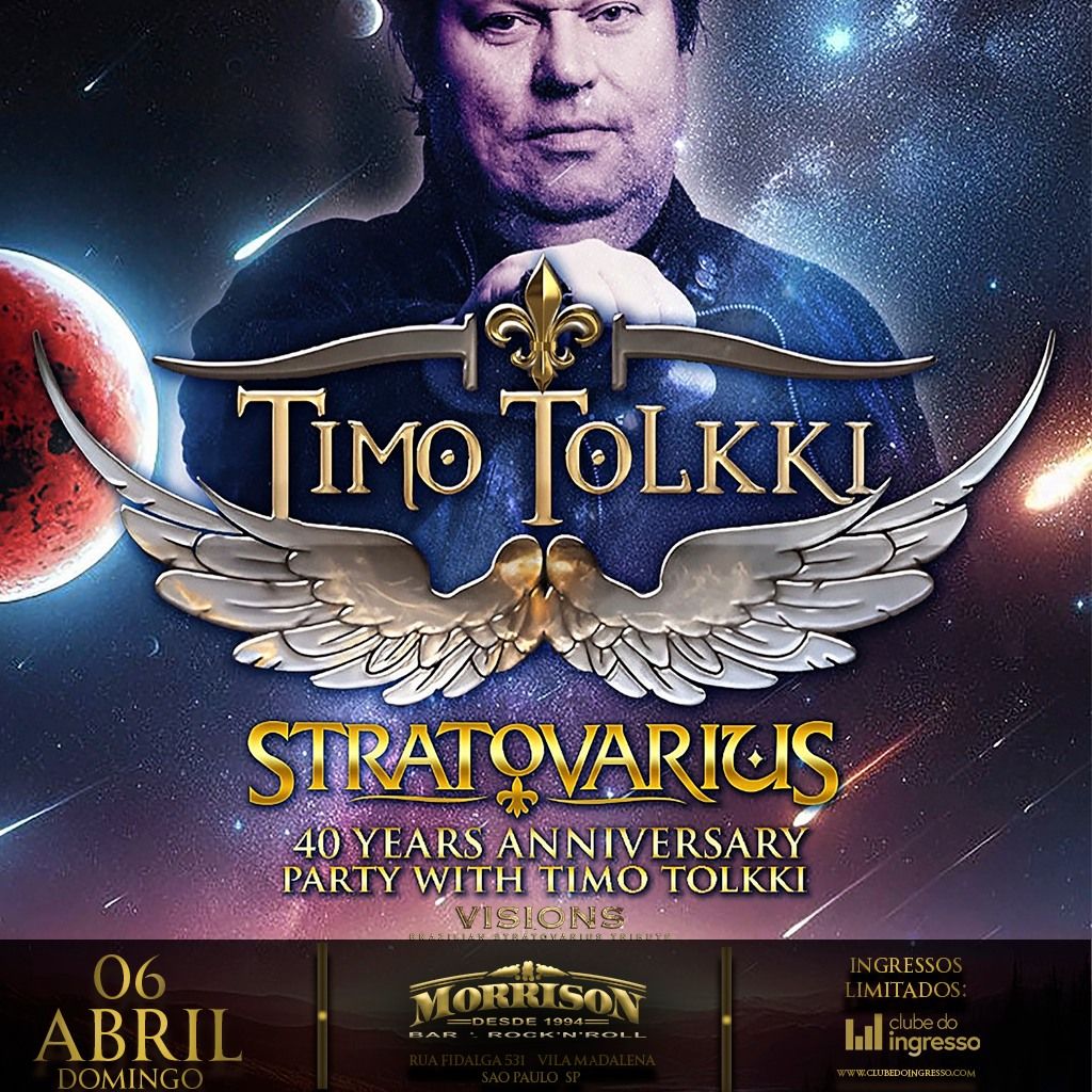 Timo Tolkki - Stratovarius 40 Years Anniversary 2025