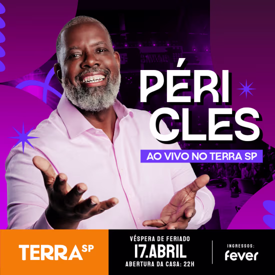 Show do Péricles no Terra SP 2025