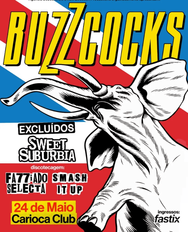 Buzzcocks at Carioca Club - Pinheiros 2025