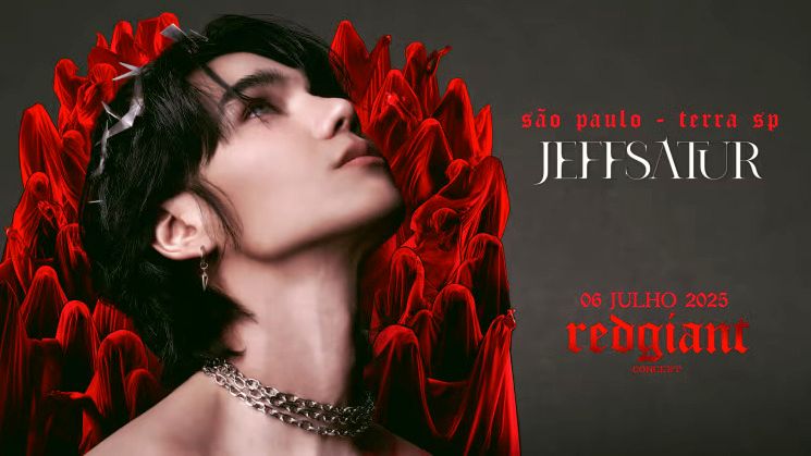 Jeff Satur Red Giant Concert em São Paulo 2025