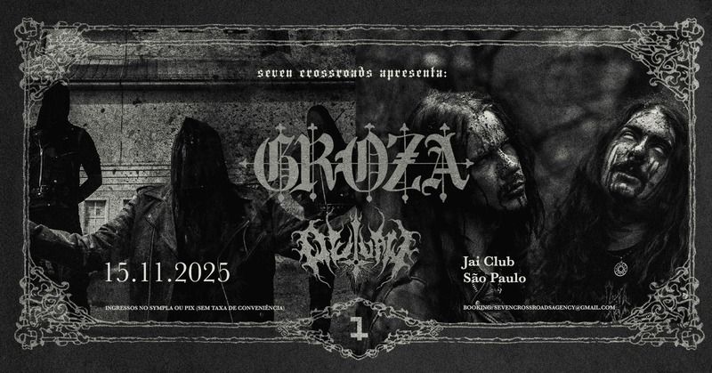 Groza e Outlaw em São Paulo 2025