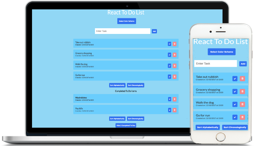 GitHub - jriall/react-to-do-list