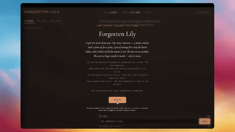 Forgotten Lily
