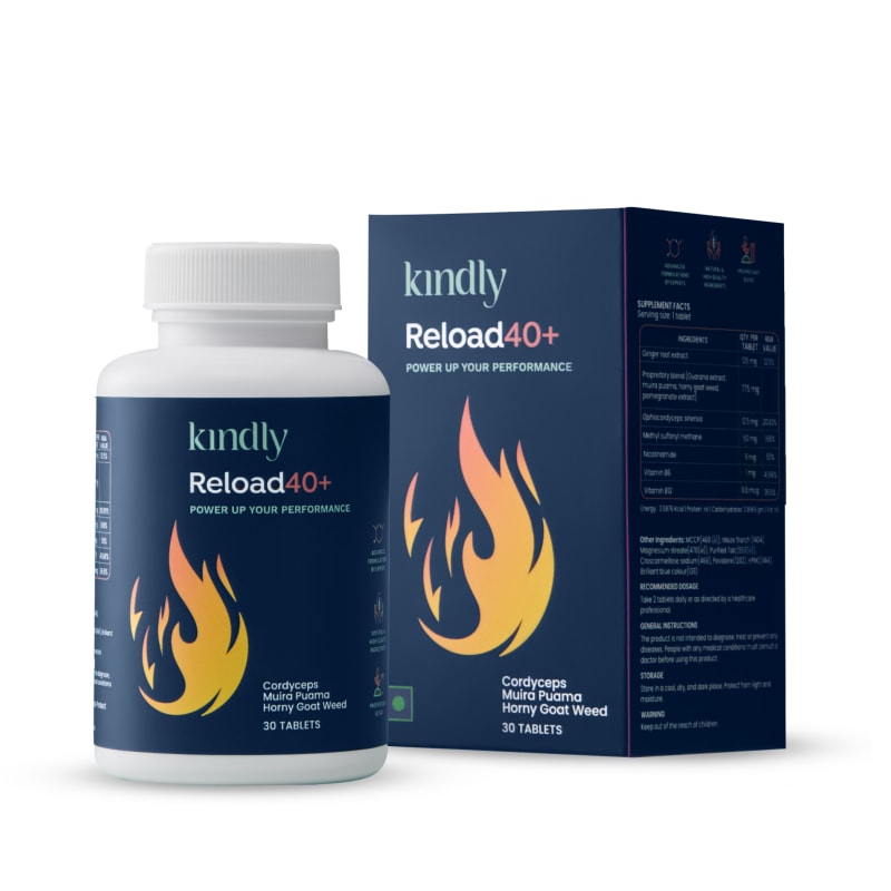 Buy Kindly Reload 40+ Strong Performance Tablets