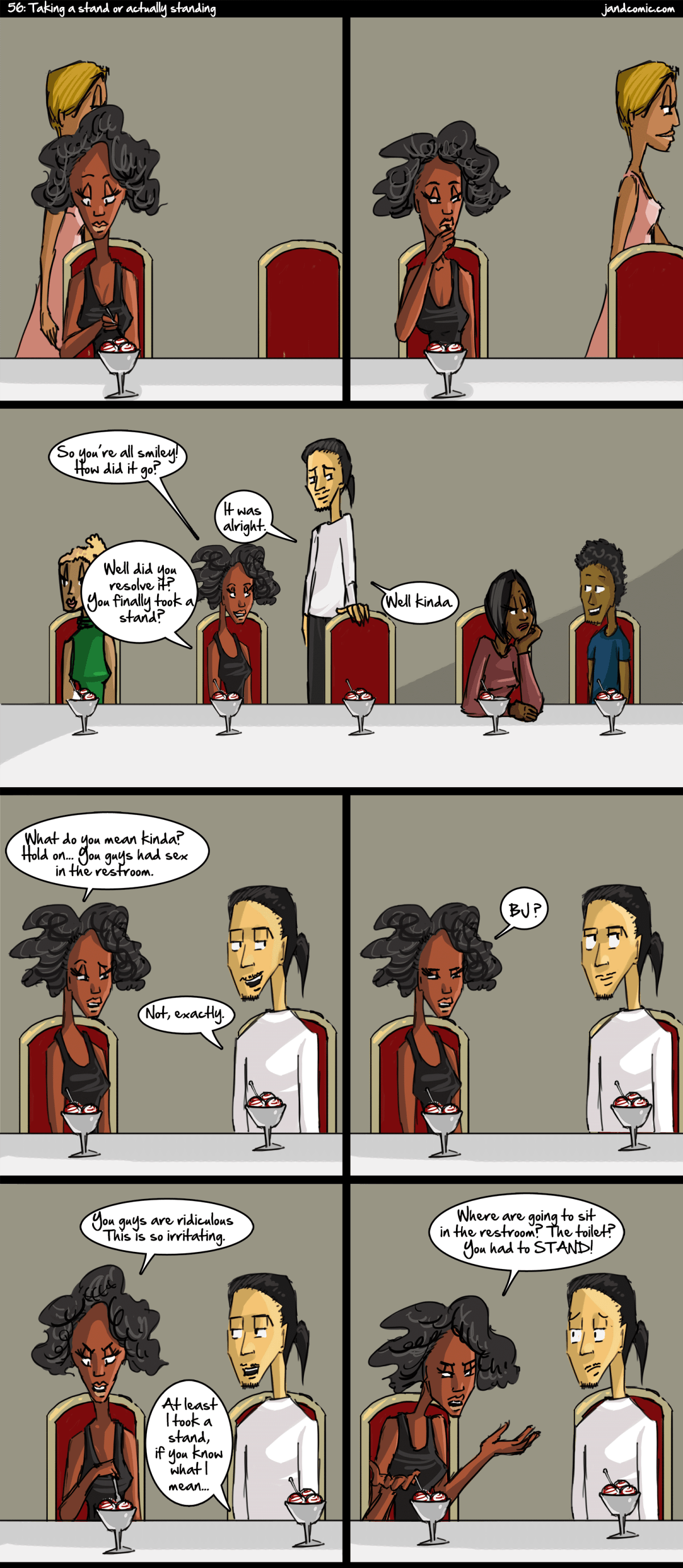 Taking a Stand or Actually Standing