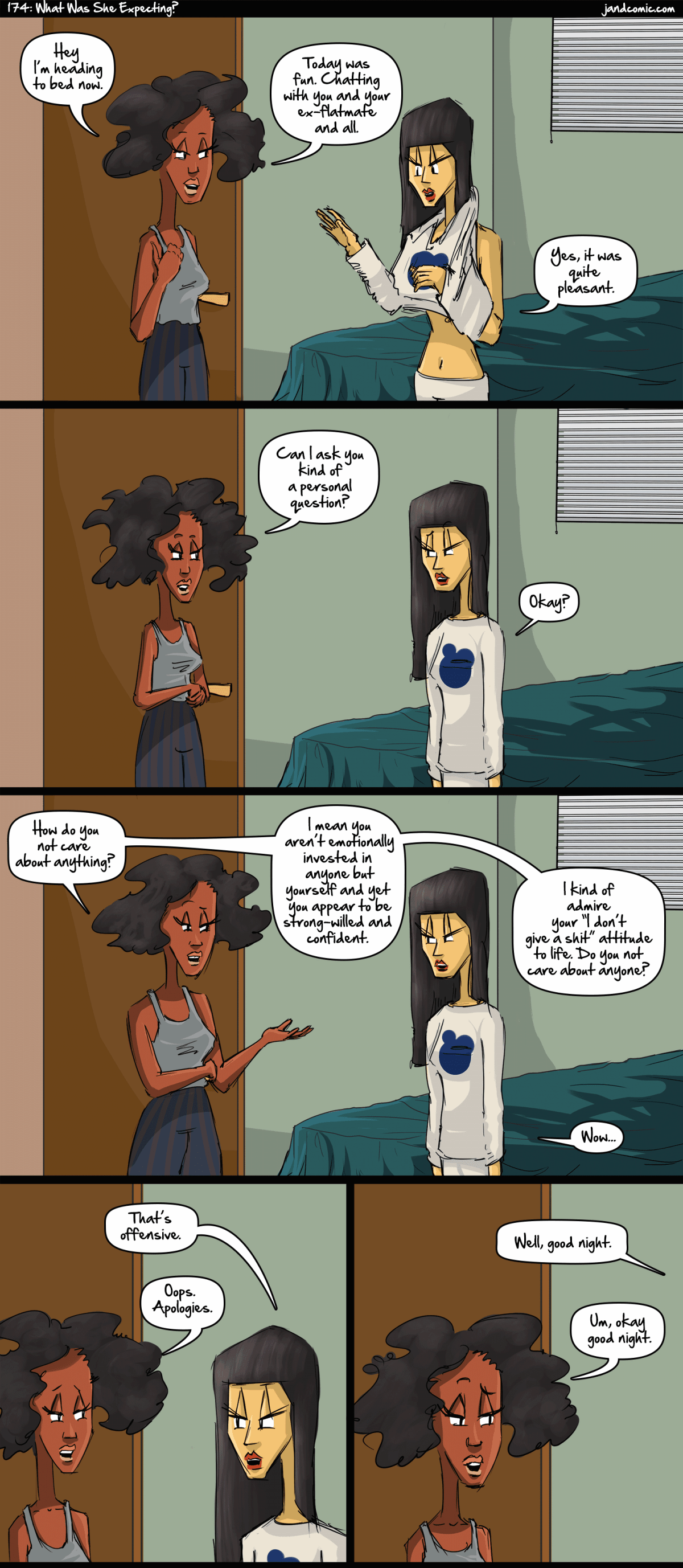 What Was She Expecting?