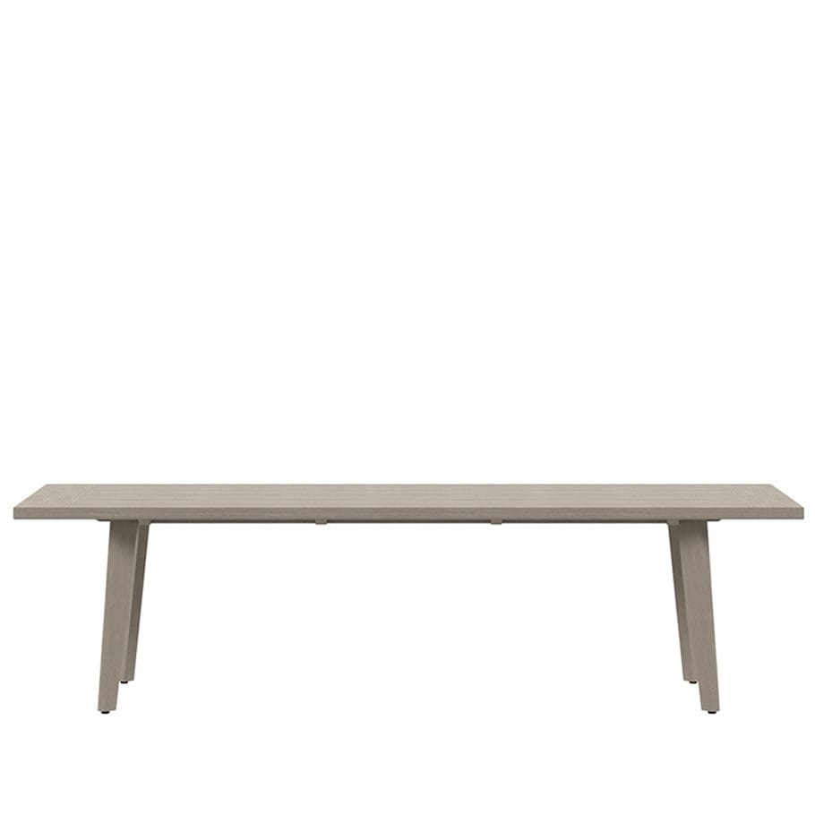 Ares Teak Top Dining Table Rectangle 280