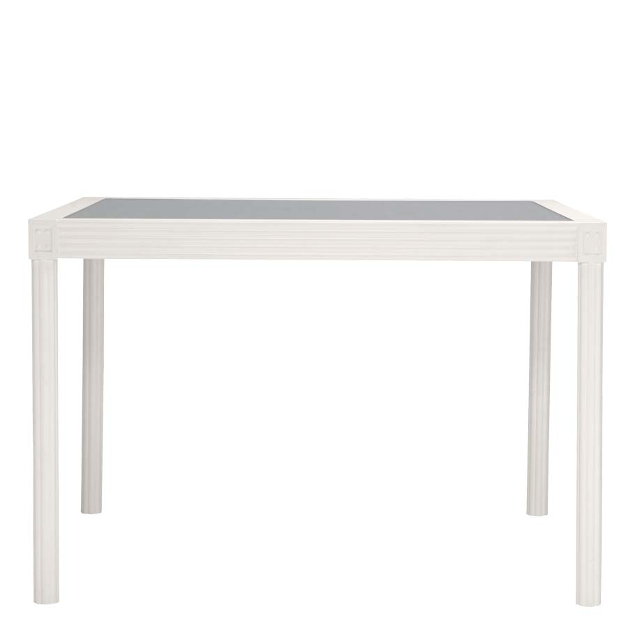 Quadratl Glass Top Dining Table Square 110