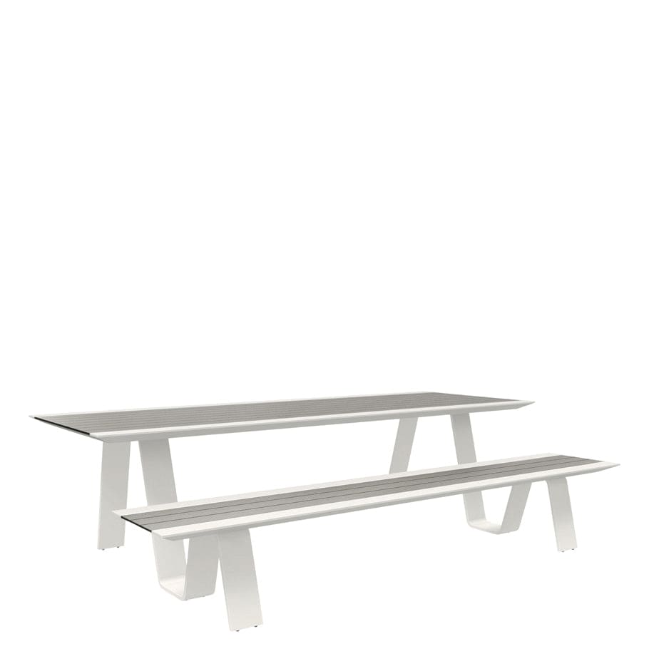 Rally Dining Table 1 Bench Rectangle 280