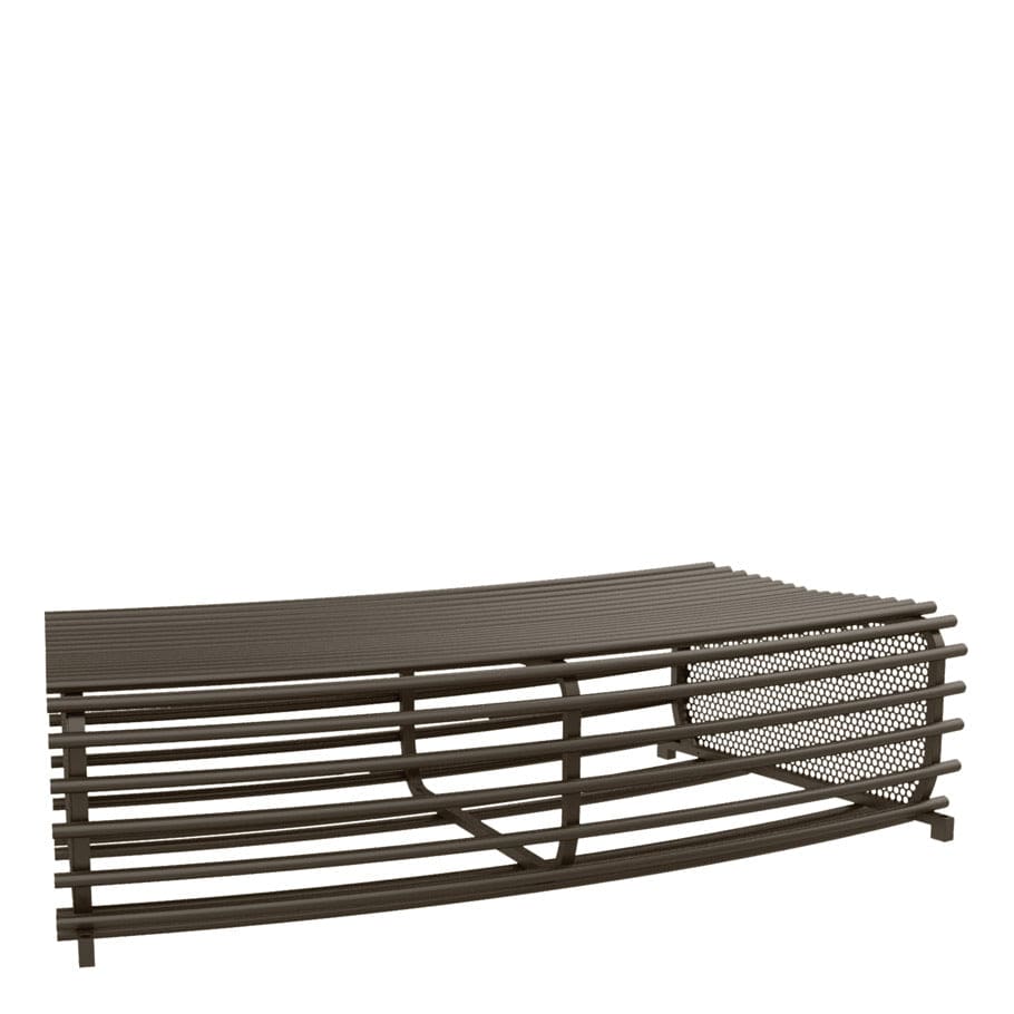 Rio Backless Bench Curved 169