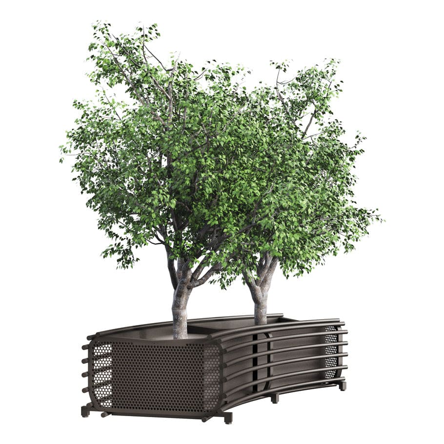 Rio Planter Curved 189