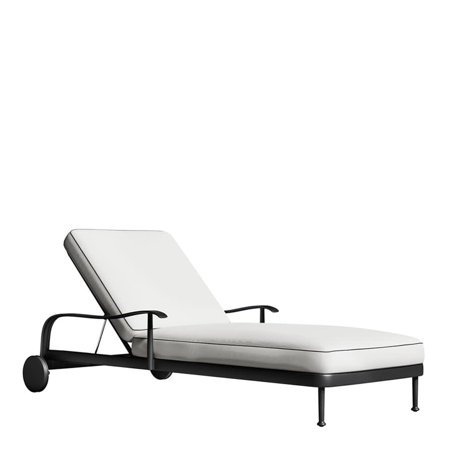 VIRETTA CHAISE LOUNGE WITH ARMS