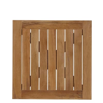JANUS Café TEAK TOP SQUARE 24