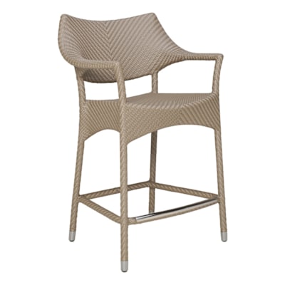 AMARI COUNTER STOOL WITH ARMS