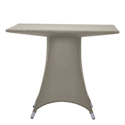 AMARI FULLY WOVEN DINING TABLE SQUARE 90