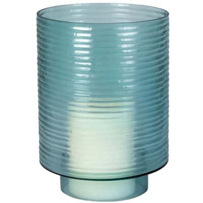 ARTISAN HURRICANE PEDESTAL LANTERN RING GLASS