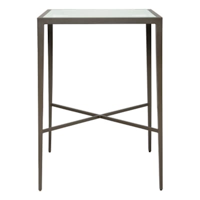 AZIMUTH CROSS BAR TABLE SQUARE 76