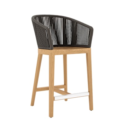 HERON COUNTER STOOL WITH ARMS