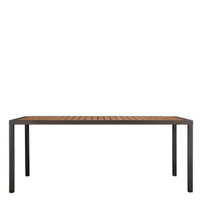KOKO II JANUSWOOD DINING TABLE RECTANGLE 182 WITH UMBRELLA HOLE