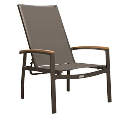 KOKO II STACKABLE MESH RECLINING LOUNGE CHAIR