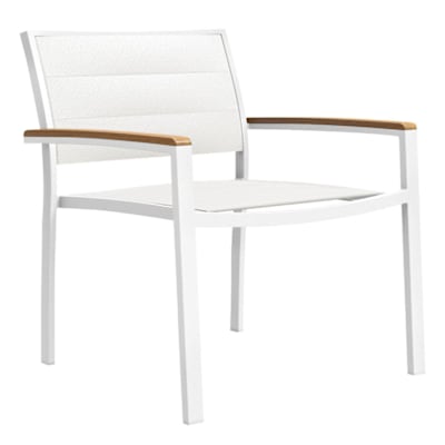KOKO II STACKABLE PADDED SLING LOUNGE CHAIR