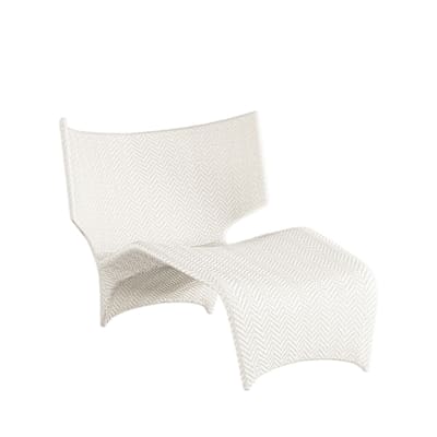 ミュージック Noah Krolikine - The White Lounge Orchid Petite Lounge Chair | JANUS et Cie
