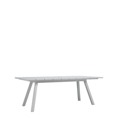 DOLCE VITA DINING TABLE RECTANGLE 200 WITH UMBRELLA HOLE