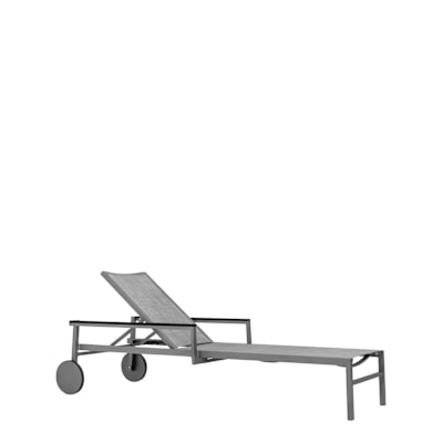 DUO MESH CHAISE LOUNGE WITH ARMS