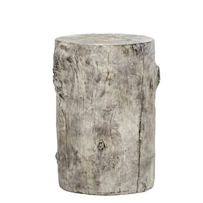 GROTTO EBONY SIDE TABLE TALL