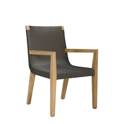 QUINTA TEAK / WOVEN ARMCHAIR