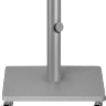 STEEL BASE SQUARE 52- SILVER