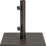 STEEL BASE SQUARE 48- Bronze
