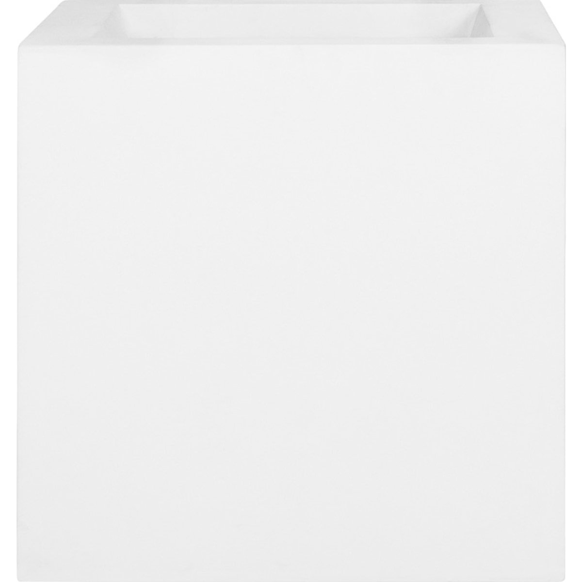 Box Planter Large - Pure White