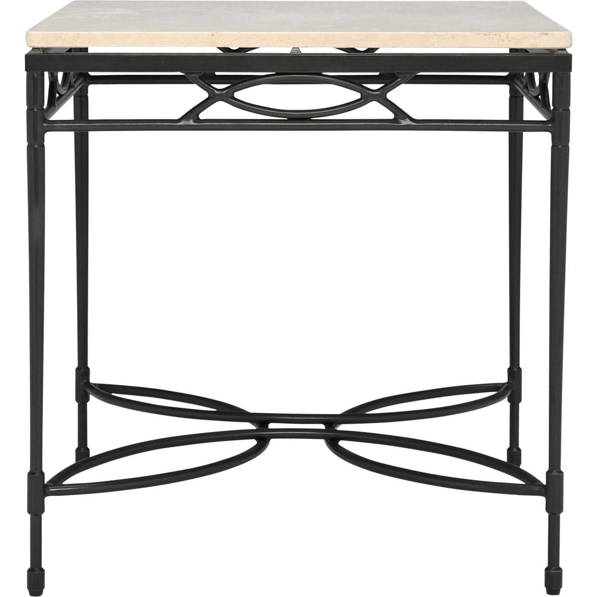 AMALFI STONE TOP SIDE TABLE SQUARE 56