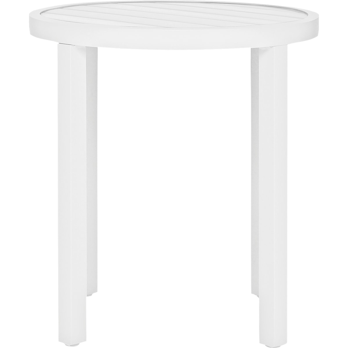 Koko Ii Alta Grid Top Side Table Round 51