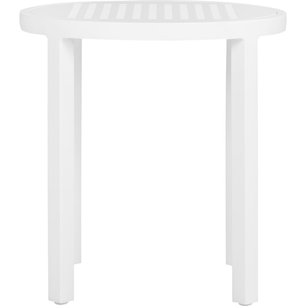 Koko Ii Alta Grid Top Side Table Round 51