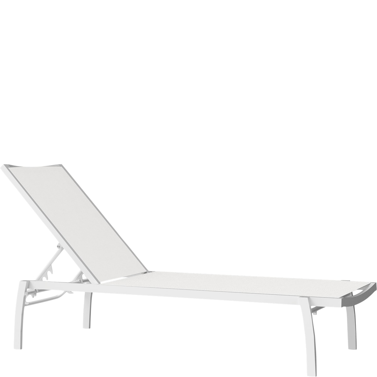 Koko Ii Stackable Mesh Chaise Lounge Wide