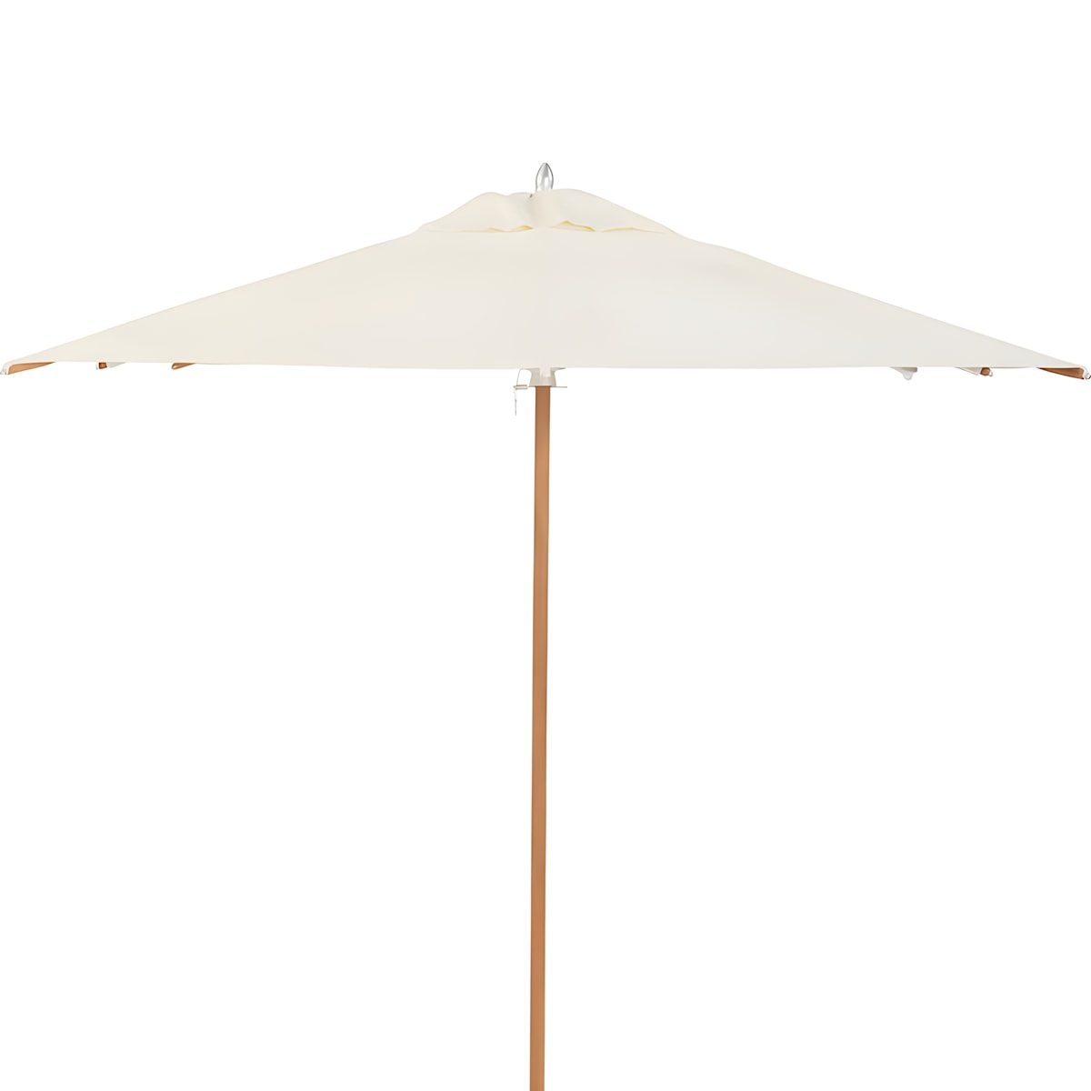 JANUS TEAK UMBRELLA SQUARE 300- Poly Canopy