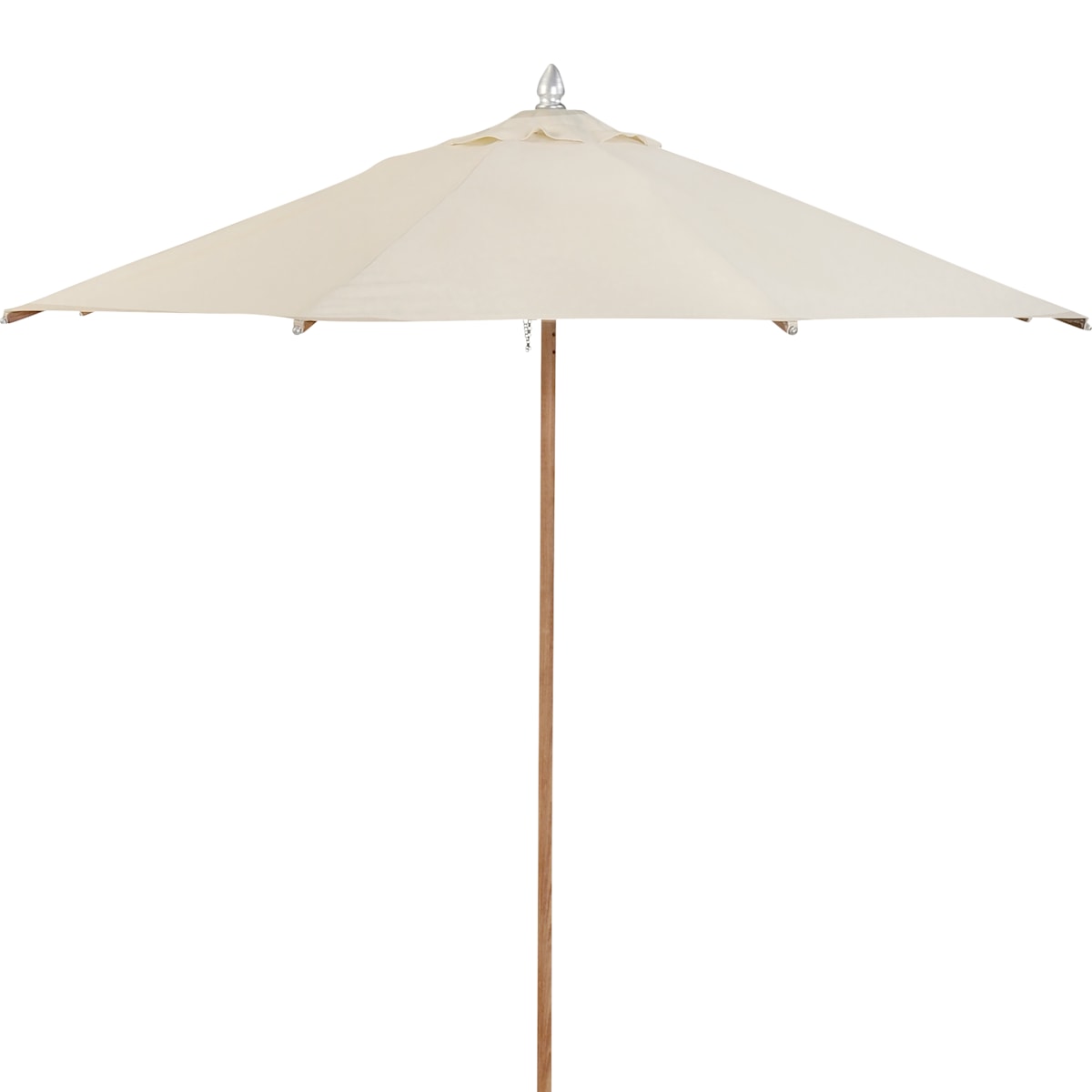 JANUS TEAK UMBRELLA ROUND 185- Poly Canopy