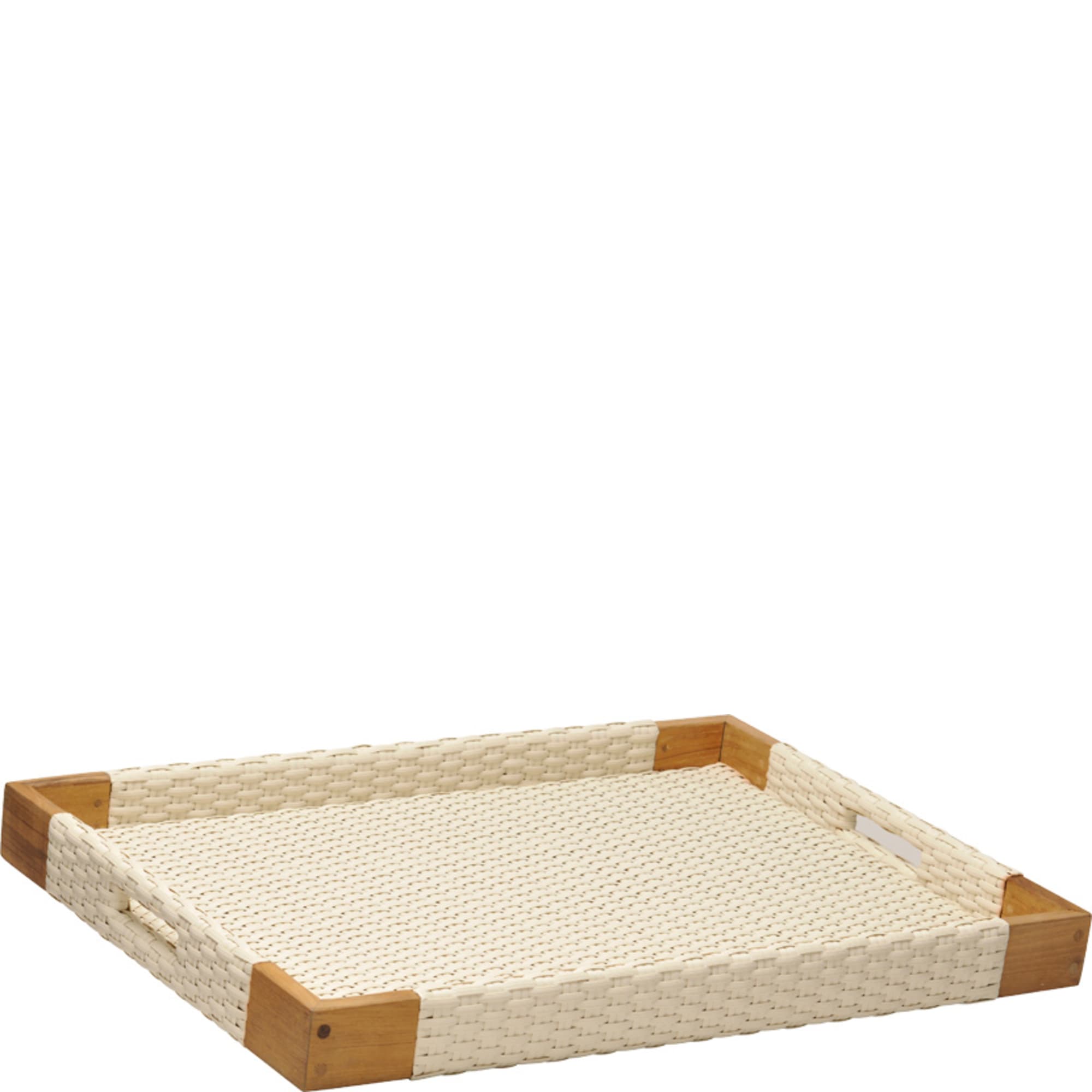 QUINTA TEAK / WOVEN TRAY