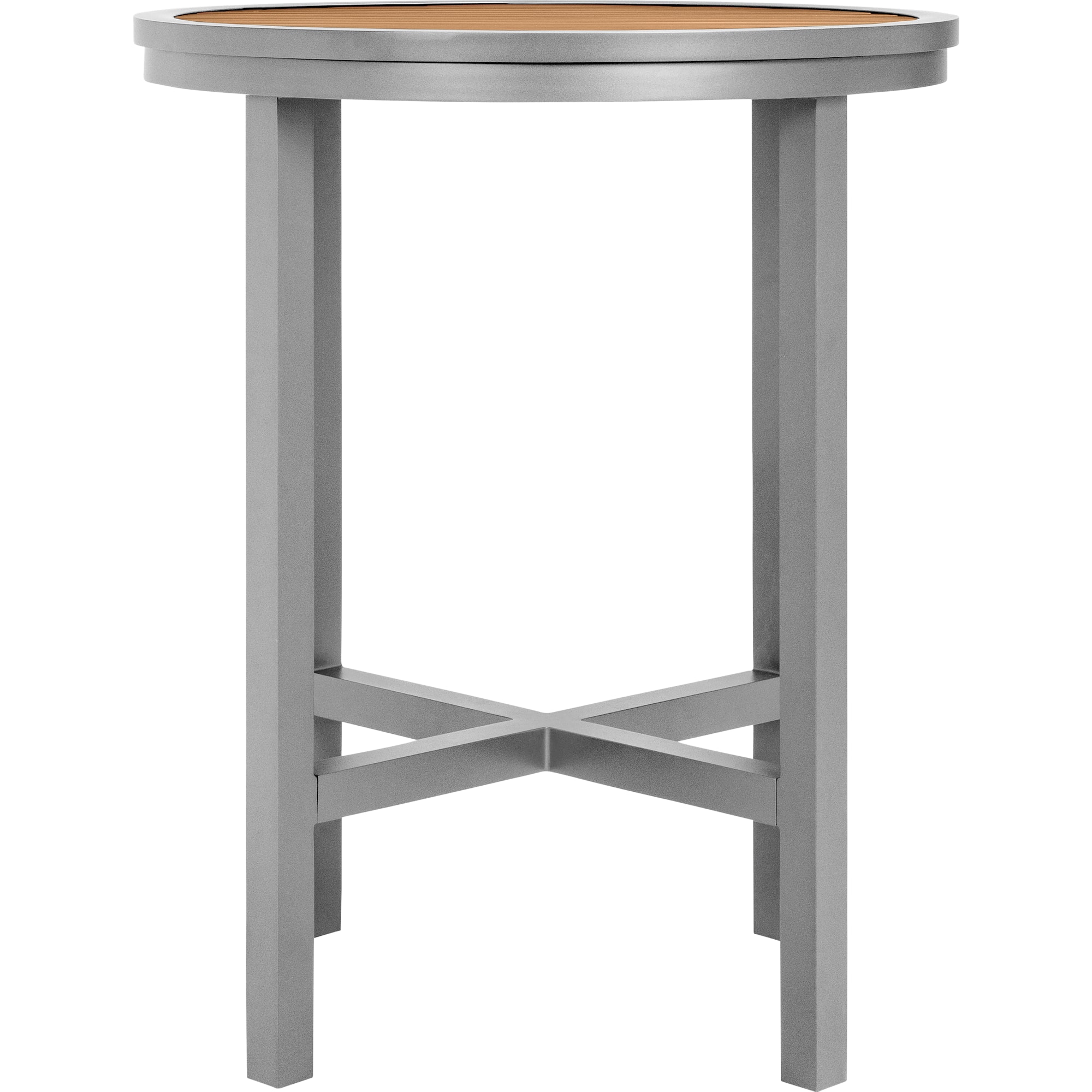 Silver/teak
