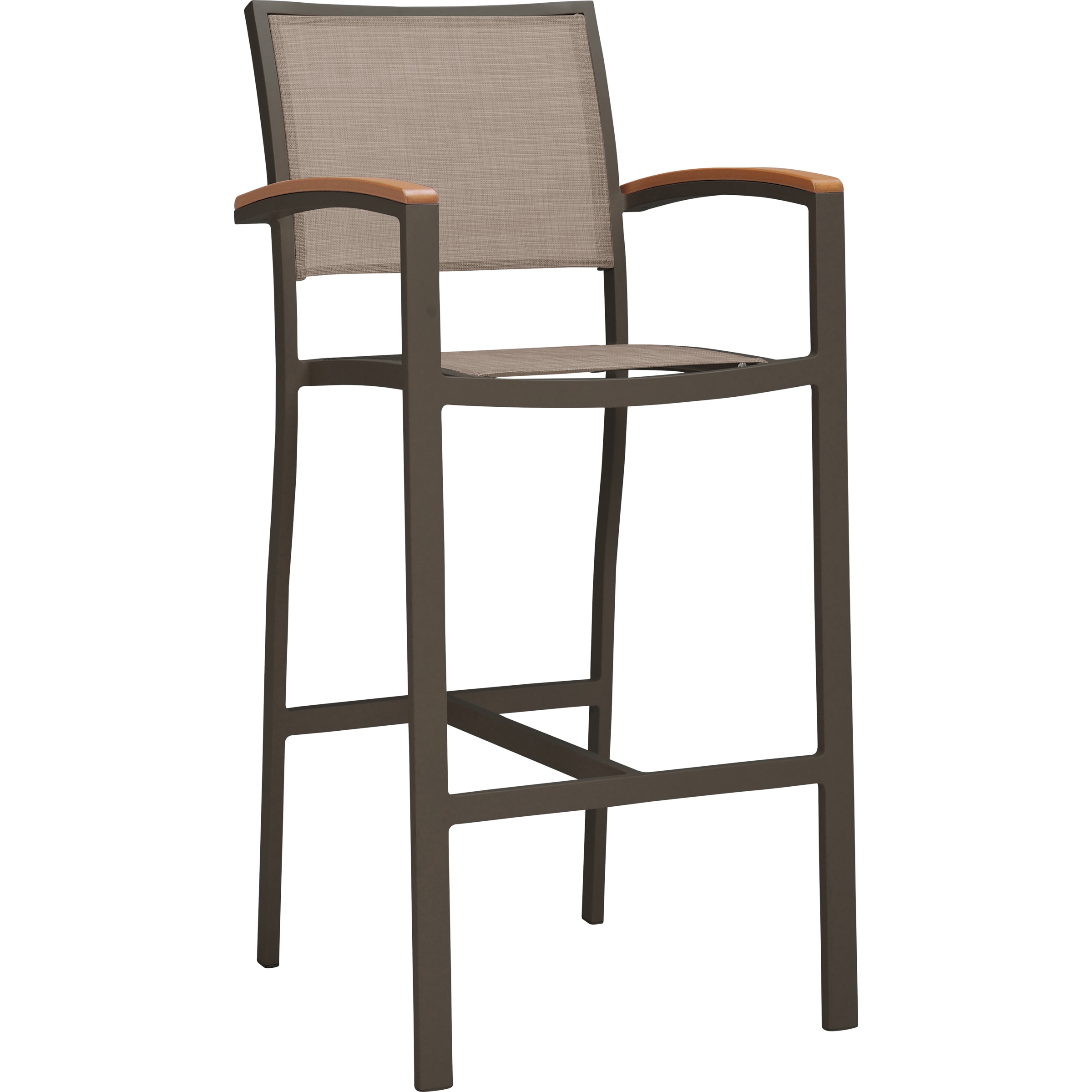 Bronze/tweed/teak