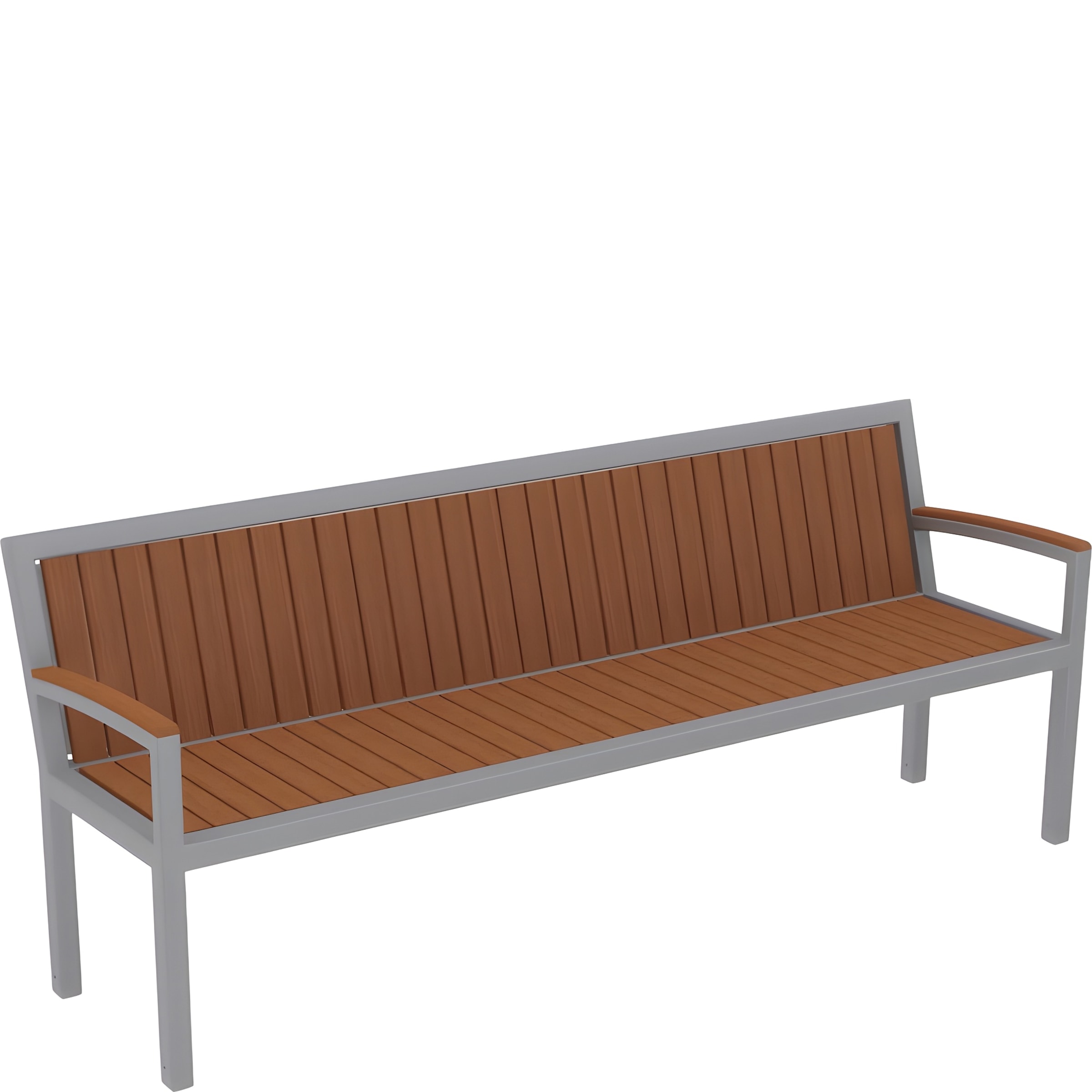 Silver/teak