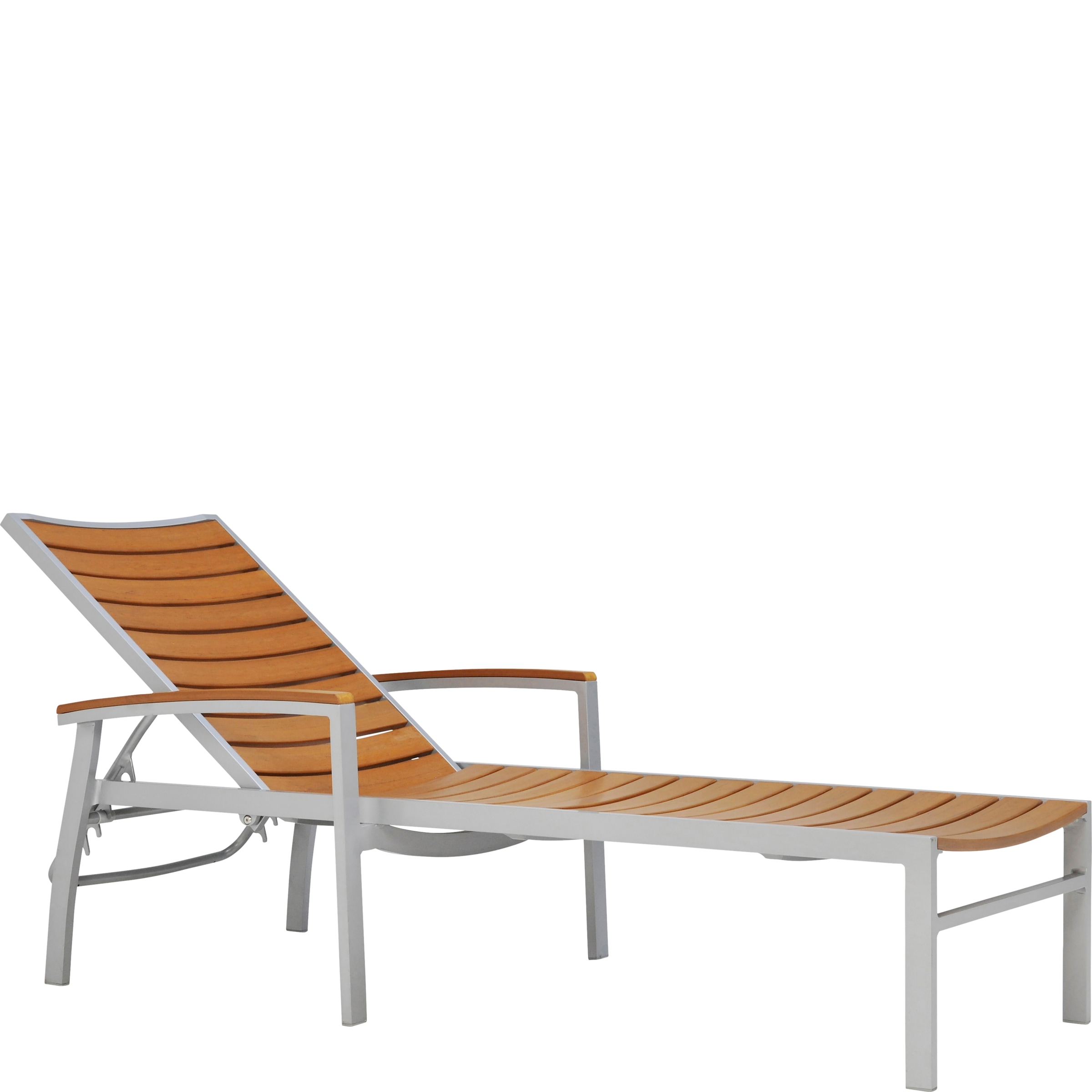 Silver/teak