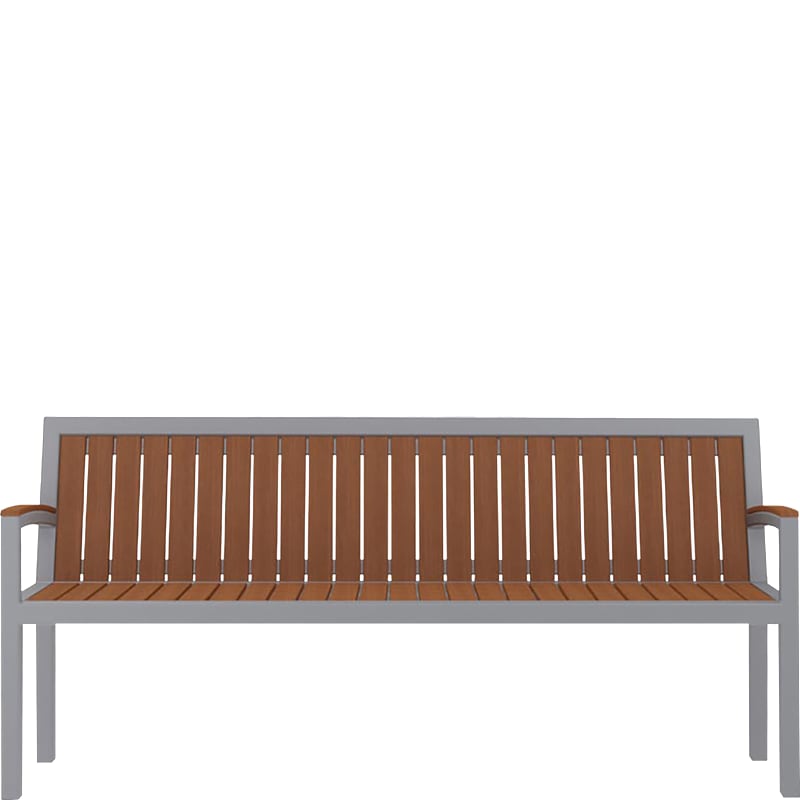 Silver/teak