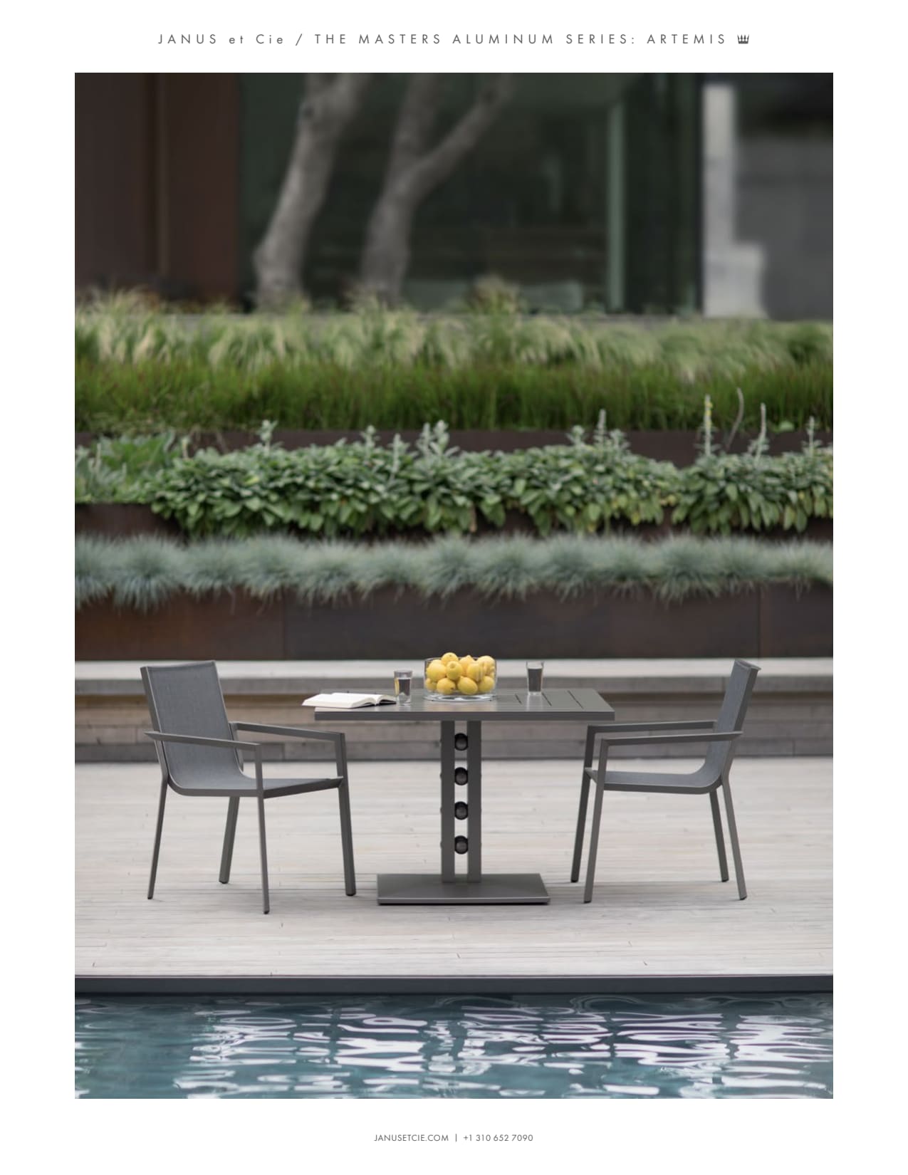 Artemis Dining Table Square 110 | JANUS et Cie