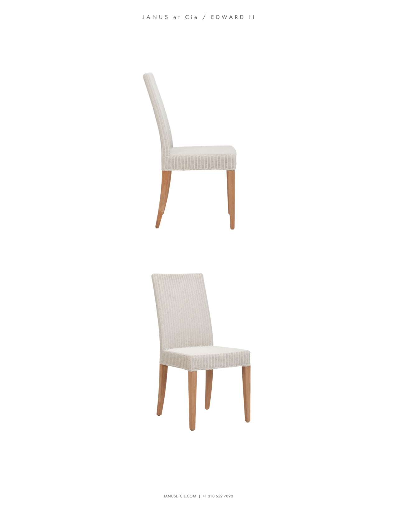 ☆ＹＵＫＩ☆ ページ 椅子② Edward Ii Side Chair | JANUS et Cie