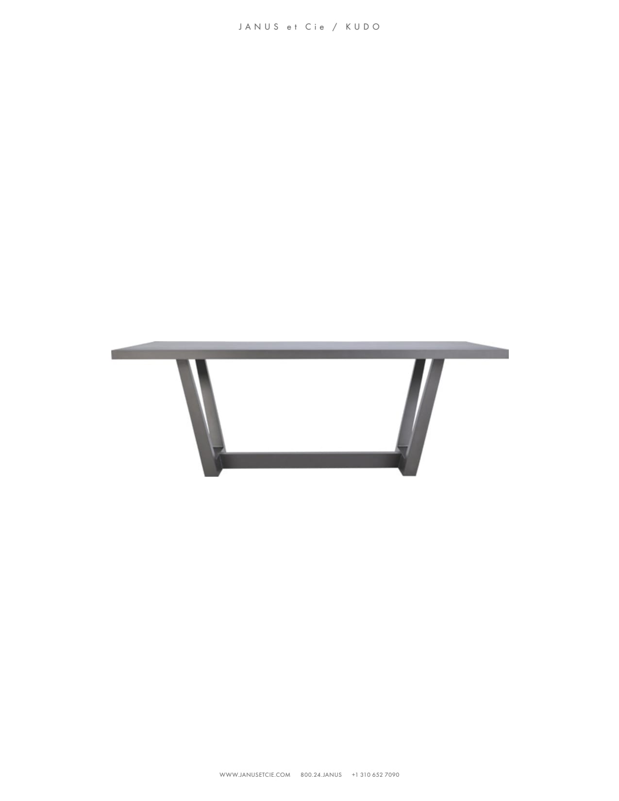 Kudo Cocktail Table Rectangle 122 | JANUS et Cie