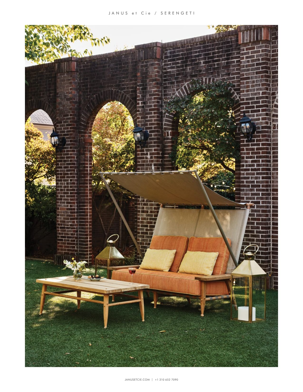 ロカイユチェア/ローズウッド　リネン Serengeti Armchair | Luxury Teak | JANUS et Cie