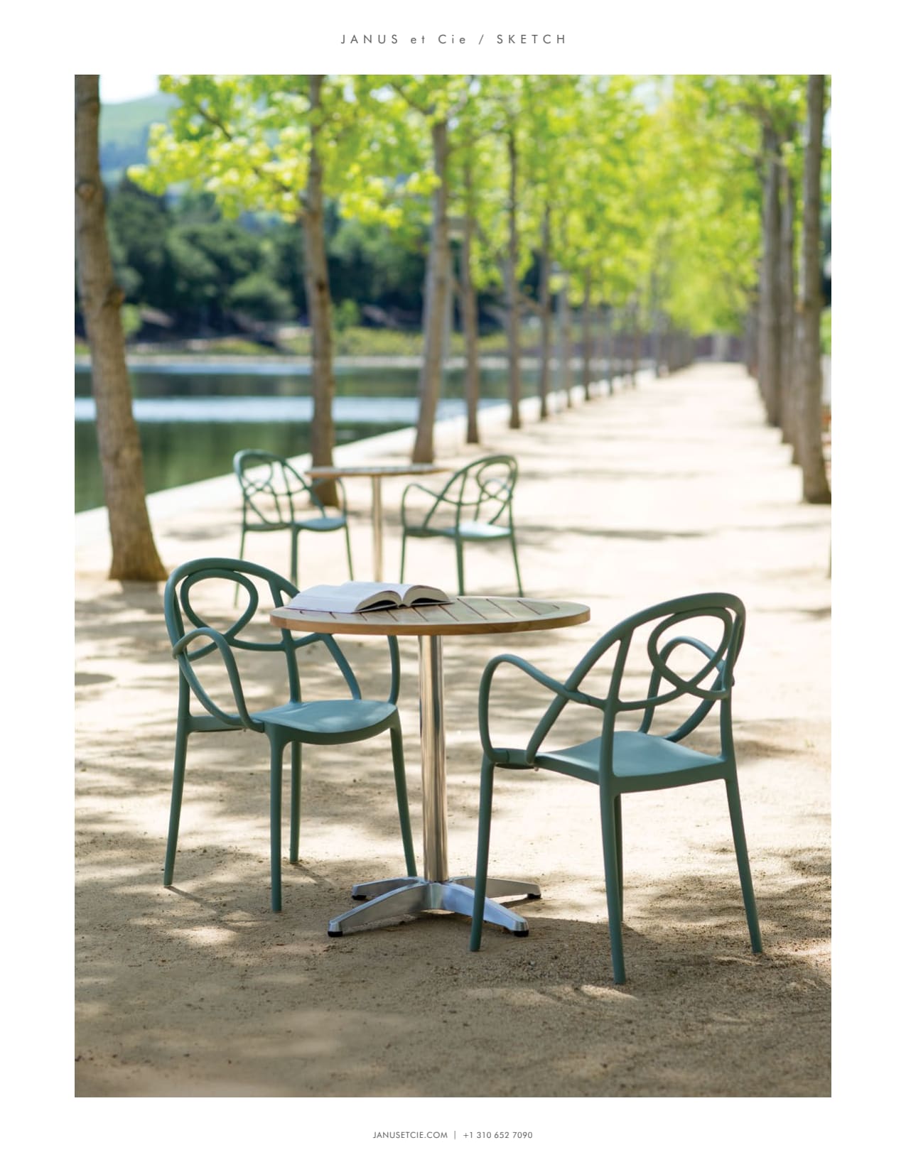 Sketch Stackable Side Chair | JANUS et Cie